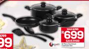 Tissolli 9 Piece Aluminium Cookware Set