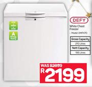 Defy White Chest Freezer MDF470