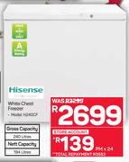 Hisense White Chest Freezer H240CF