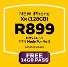 Apple New iPhone XR (128GB)-On MTN Made For Me S