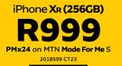 Apple iPhone XR 256GB-On MTN Made For Me S