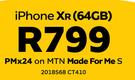 Apple iPhone XR 64GB-On MTN Made For Me S