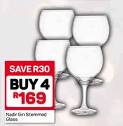 Nadir Gin Stemmed Glass-For 4