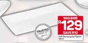 PnP Rectangular Platter-38cm