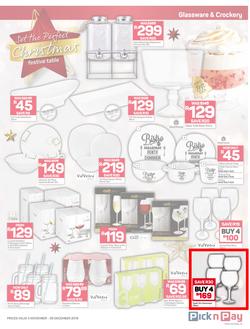 Pick n Pay : Find Your Christmas (04 Nov - 29 Dec 2019), page 19
