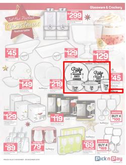 Pick n Pay : Find Your Christmas (04 Nov - 29 Dec 2019), page 19