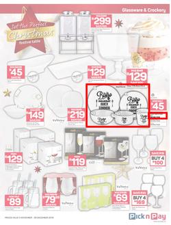 Pick n Pay : Find Your Christmas (04 Nov - 29 Dec 2019), page 19