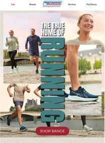 Sportsmans Warehouse : The True Home Of Running (Request Valid Date From Retailer)
