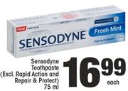 Sensodyne Toothpaste(Excl. Rapid Action And Repair & Protect)-75ml