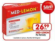 Med-Lemon Flu Remedy-8'S 