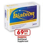 Diabion Nutritional Supplement-30's