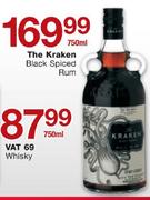 The Kraken Black Spiced Rum-750ml