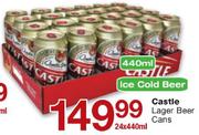 Castle Lager Beer Cans-24x440ml
