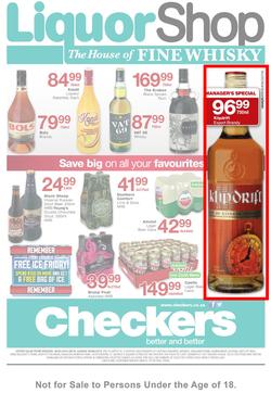 Checkers Eastern Cape : liquor Shop ( 26 May - 08 Jun 2014 ), page 1
