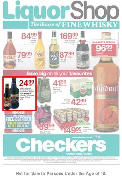 Checkers Eastern Cape : liquor Shop ( 26 May - 08 Jun 2014 ), page 1