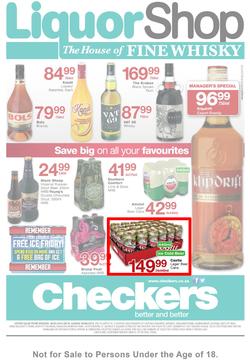 Checkers Eastern Cape : liquor Shop ( 26 May - 08 Jun 2014 ), page 1