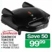 Sunbeam Sandwich Toaster SST053