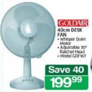 Goldair 40cm Desk Fan GDF16Y