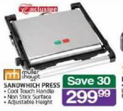 Muller & Haupt Sandwich Press
