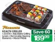 Pineware Health Griller PHG16