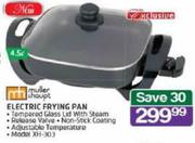Muller & Haupt 4.5Ltr Electric Frying Pan XH-303
