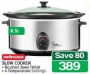 Mellerware 6.5Ltr Slow Cooker