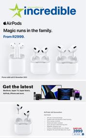Incredible Connection : Apple Airpods Magic Runs In The Family (24 October - 06 November 2023)