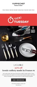 Yuppiechef : 20% Off Iconic Cutlery (03 March 2026 Only!)