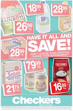 Checkers Eastern Cape : Specials ( 26 May - 08 Jun 2014 ), page 1