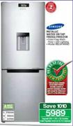 Samsung 303Ltr Metallic Water On Tap Fridge/Freezer