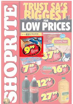 Shoprite Western Cape : Low Price ( 26 May - 08 Jun 2014 ), page 1