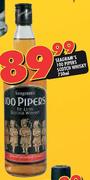 Seagram's 100 Pipers Scotch Whisky-750ml