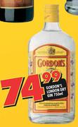 Gordon's London Dry Gin-750ml