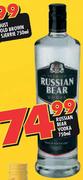Russian Bear Vodka-750ml