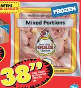 Goldi Frozen Mixed Chicken Portions-2Kg