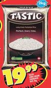 Tastic Long Grain Parboiled Rice-2Kg