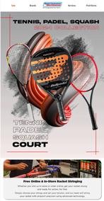 Sportsmans Warehouse : Tennis Padel Squash 2024 Collection (Request Valid Date From Retailer)