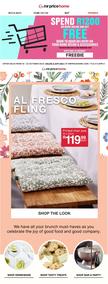 Mr Price Home : Al Fresco Fling (Request Valid Date From Retailer)