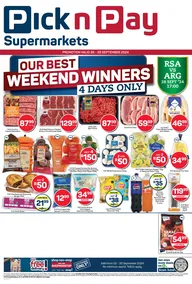 Pick n Pay Gauteng, Free State, North West, Mpumalanga, Limpopo & Northern Cape : Fresh Specials (26 September - 29 September 2024)