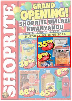 Shoprite kwaZulu-Natal : Grand Opening ( 05 Jun - 15 Jun 2014 ), page 1