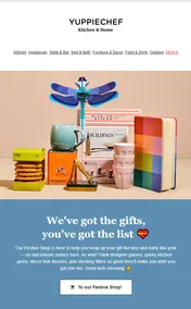 Yuppiechef : We've Got The Gifts (Request Valid Date From Retailer)