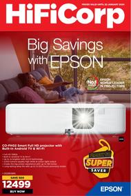 HiFi Corp : Big Savings With Epson (16 January - 22 January 2024)