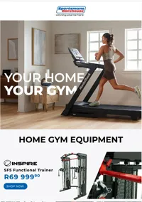 Sportsmans Warehouse : Your Home Gym (Request Valid Date From Retailer)