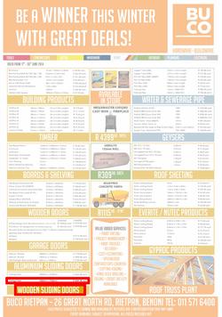 BUCO Gauteng Rietpan ( 17 Jun - 30 Jun 2014 ), page 1