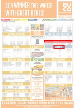BUCO Gauteng Rietpan ( 17 Jun - 30 Jun 2014 ), page 1