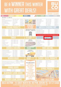 BUCO Gauteng Rietpan ( 17 Jun - 30 Jun 2014 ), page 1