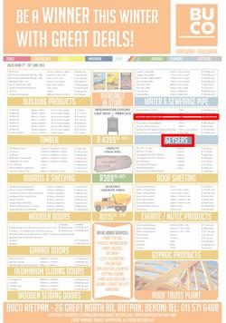 BUCO Gauteng Rietpan ( 17 Jun - 30 Jun 2014 ), page 1