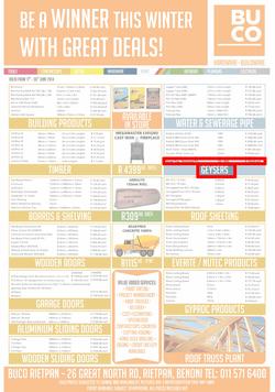 BUCO Gauteng Rietpan ( 17 Jun - 30 Jun 2014 ), page 1