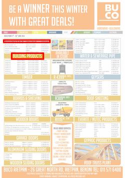 BUCO Gauteng Rietpan ( 17 Jun - 30 Jun 2014 ), page 1