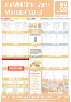 BUCO Gauteng Rietpan ( 17 Jun - 30 Jun 2014 ), page 1